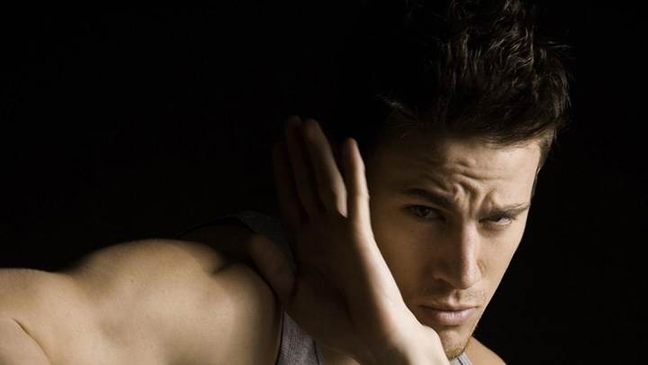 Channing Tatum Looking In Stess